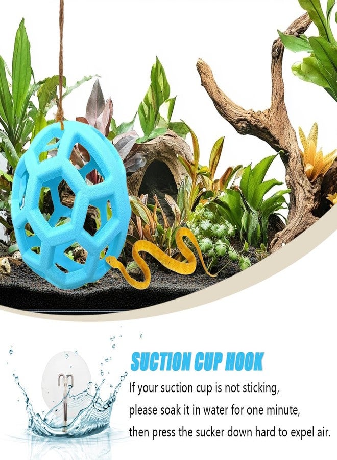 MAGNEECH Slim Snake Ball Python Accessories Reptile Climbing Ball Python Playground Climbing Toys (Blue) - Image 5